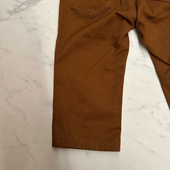 Janie and Jack Brown Straight Pant - Picture 6 of 13